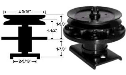 QUILL ASSEMBLY FOR AYP - 8648