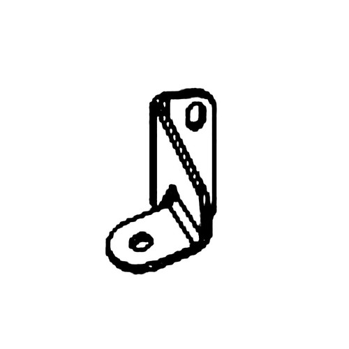 KOHLER 62 126 19-S - BRACKET; MUFFLER CYLINDER #2 (Authentic OEM Part)