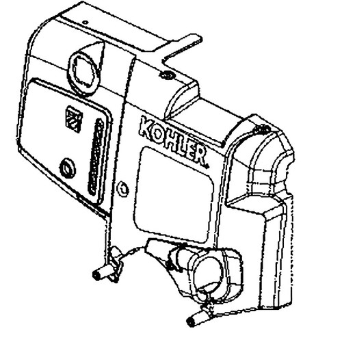KOHLER 17 096 49-S - COVER; ENGINE (Authentic OEM Part)