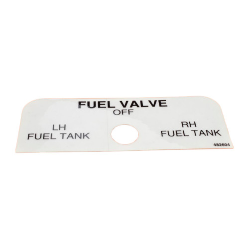 Scag DECAL, FUEL SHUT-OFF 482604 - Image 1