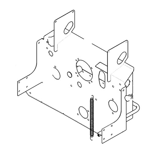 Scag HANDLE ASSY W/GRIPS SMALL SWZ 46509 - Image 1