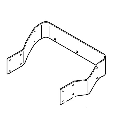 SCAG 424014 - BUMPER REAR - Authentic OEM part