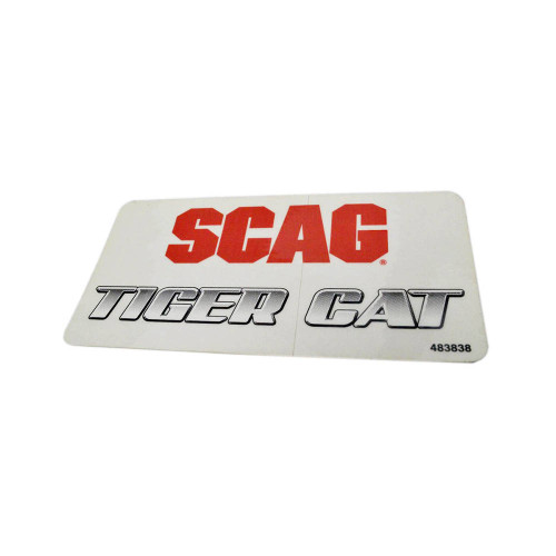 Scag DECAL, TIGER CAT 483838 - Image 1