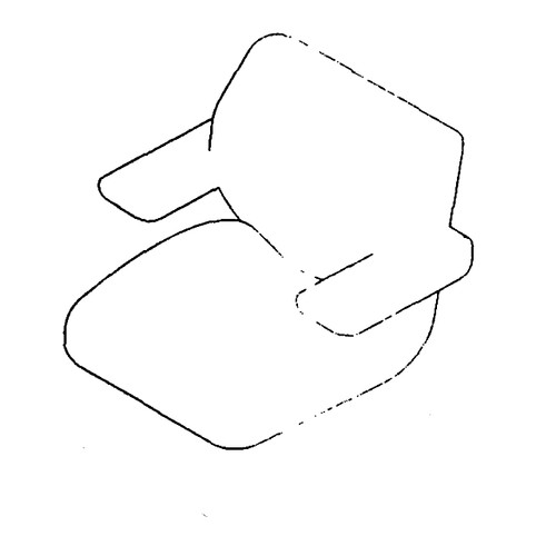 SCAG 481951 - LH ARMREST - Authentic OEM part SCAG 481951 - LH ARMREST - Authentic OEM part