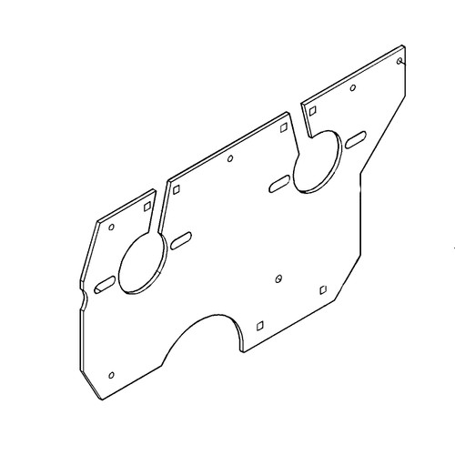 SCAG 422927 - PLATE PUMP MTG - Authentic OEM part