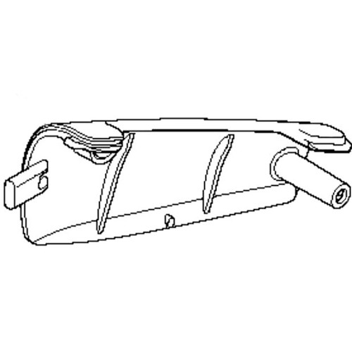 Husqvarna 504122202 - Handle Insert - Original OEM part