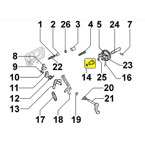 KOHLER ED0072002760-S - PUNTALINO/DRIVE ROD N -image4