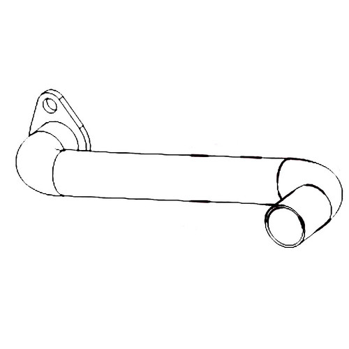 KOHLER 32 164 02-S - MANIFOLD; EXHAUST #2 SIDE (Authentic OEM Part)