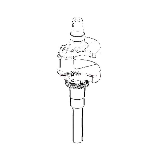 KOHLER 24 014 205-S - CRANKSHAFT; NON-THRUST STYLE (Authentic OEM Part)