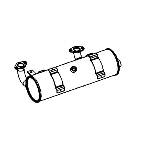 KOHLER 24 786 28-S - MUFFLER KIT; STARTER SIDE STRA (Authentic OEM Part)