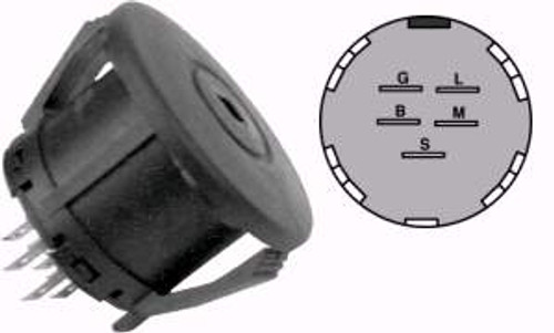 SWITCH IGNITION JOHN DEERE - (JOHN DEERE) - 9655