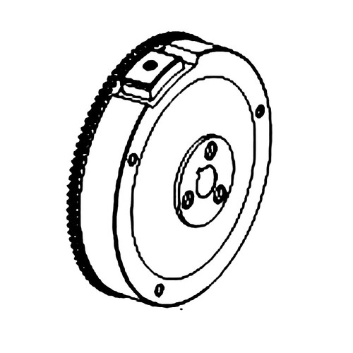 KOHLER 17 025 06-S - FLYWHEEL; ASSEMBLY CAST IRON (Authentic OEM Part)