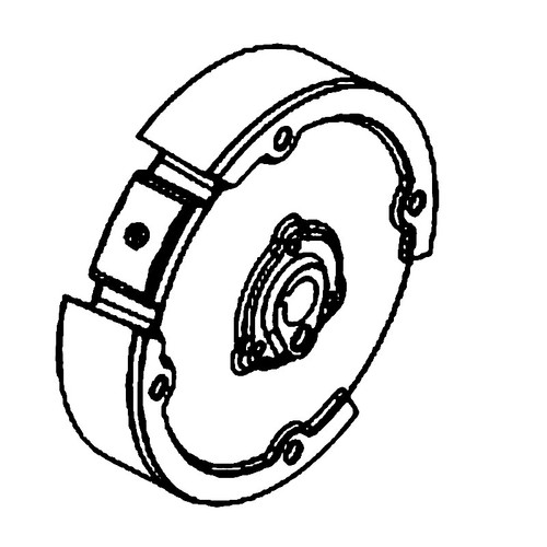 KOHLER 17 025 29-S - FLYWHEEL ASSEMBLY/ELECTRIC START 10 AMP (Authentic OEM Part)