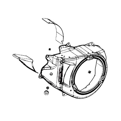 KOHLER 17 027 57-S - HOUSING; BLOWER ASSEMBLY (Authentic OEM Part)