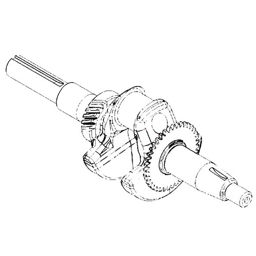 KOHLER 17 014 99-S - CRANKSHAFT ASSEMBLY (Authentic OEM Part)