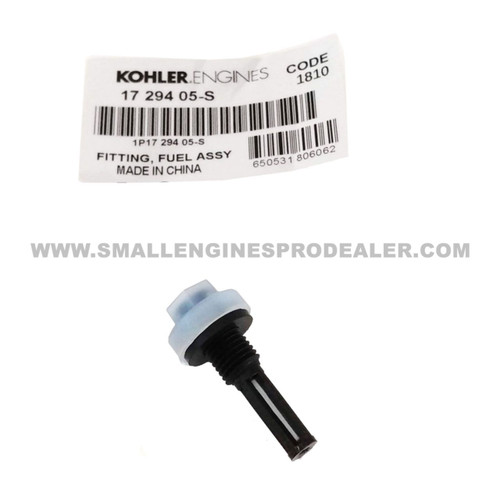 KOHLER 17 294 05-S - FITTING, FUEL ASSY-image5