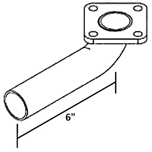 ONAN A026E097 - CONNECTION EXHAUST-IMAGE4