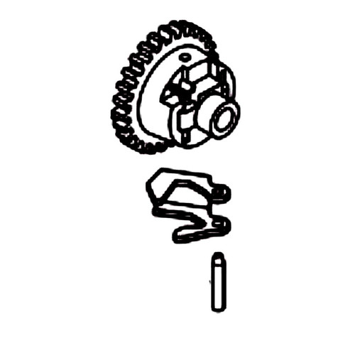 KOHLER 63 043 07-S - GOVERNOR GEAR ASSEMBLY (Authentic OEM Part)