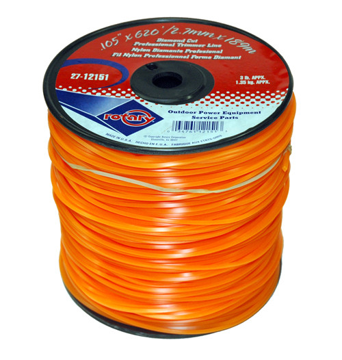 LINE TRIMMER .105 3 LB. SPOOL DIAMOND - (UNIVERSAL) - 12151 LINE TRIMMER .105 3 LB. SPOOL DIAMOND - (UNIVERSAL) - 12151