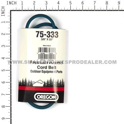 75-333 - BELT PREMIUM WRAPPED 33 X 3/8 - OREGON - Image 3