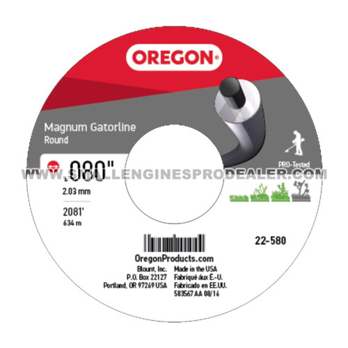 22-580 - GATORLINE MAGNUM ROUND .080 5L - OREGON - Image 3