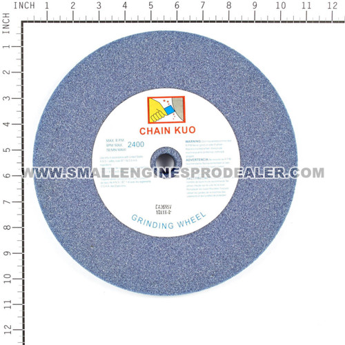 88-049 - GRINDING WHEEL 10 BLUE 36 GRIT - OREGON - Image 2