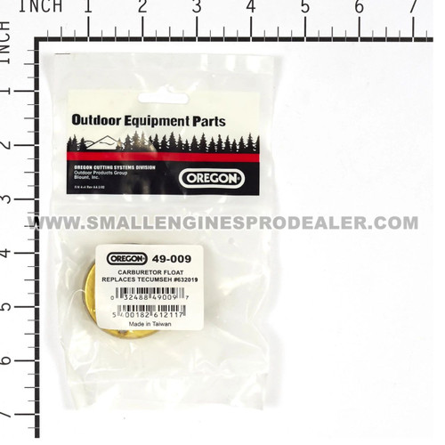 49-009 - CARBURETOR FLOAT - TECUMSEH - OREGON - Image 3