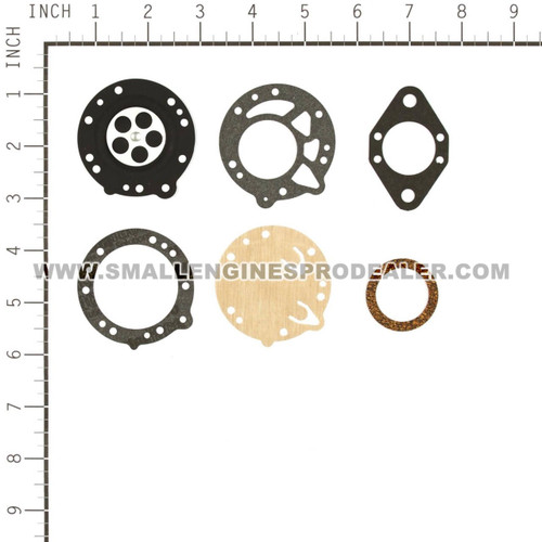 49-801 - KIT GASKET AND DIAPHRAGM CARB - OREGON - Image 2
