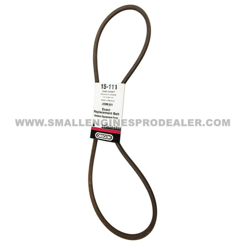 15-111 - BELT CUB CADET 02002648 1/2 X 58-1/4 - OREGON  15-111 - BELT CUB CADET 02002648 1/2 X 58-1/4 - OREGON