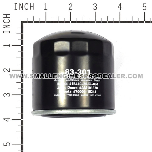 83-301 - OIL FILTER HONDA - OREGON - Image 2 