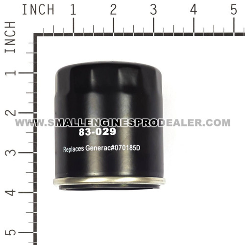 83-029 - OIL FILTER GENERAC ENGINES - OREGON - Image 2