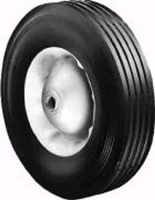 WHEEL STEEL 10 X 2.75 X 3/4In. (PAINTED WHITE) - 290