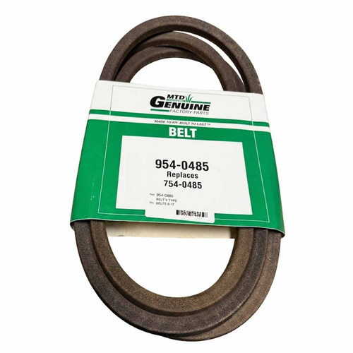 Troy Bilt MTD 9540485 BELT V TYPE B Original OEM part