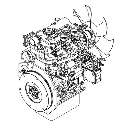 HUSTLER 604773 - T4 ENGINE S773L-F-7401 ISM#138696 USE 604773P - HUSTLER MOWERS 604773