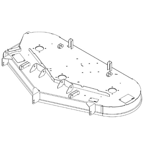 HUSTLER 552269 - SERVICE DECK 60 IN - HUSTLER MOWERS 552269