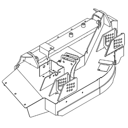 HUSTLER 551823 - SERVICE DECK SUPER 10 - HUSTLER MOWERS 551823