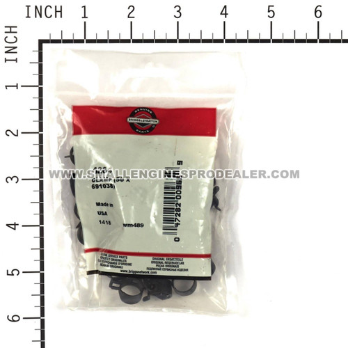 BRIGGS & STRATTON CLAMP (50 X 691038) 4264 - Image 3 BRIGGS & STRATTON CLAMP (50 X 691038) 4264 - Image 3