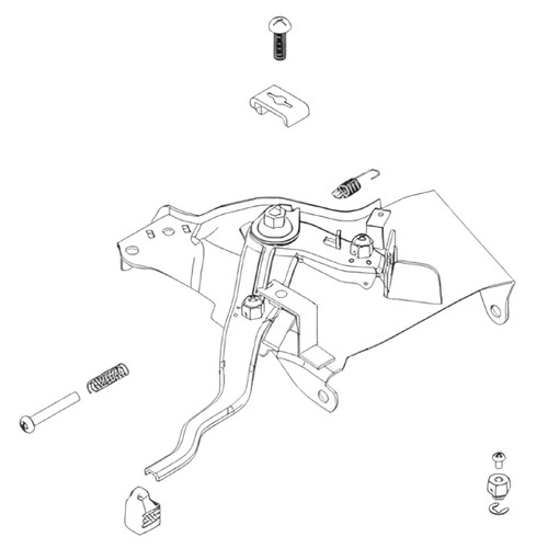 BRIGGS & STRATTON BRACKET-CONTROL 593105 - Image 1