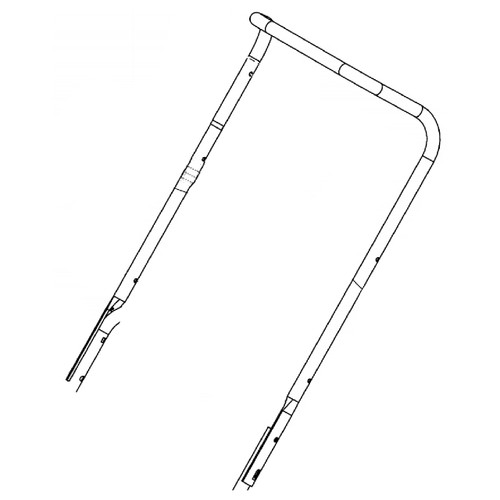 BRIGGS & STRATTON HANDLEBAR UPPER SS 705750 - Image 1