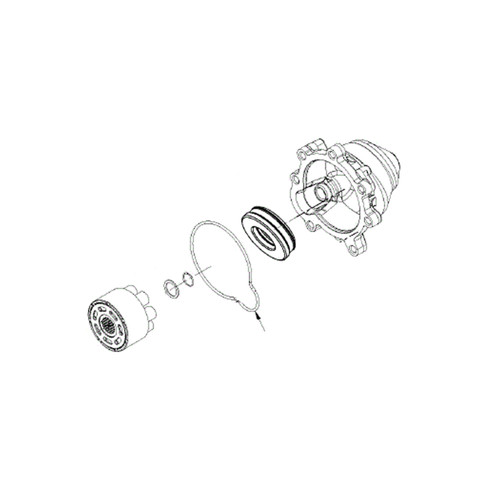 HYDRO GEAR 72450 - KIT HYDRAULIC MOTOR LEFT HAND (ORIGINAL OEM)