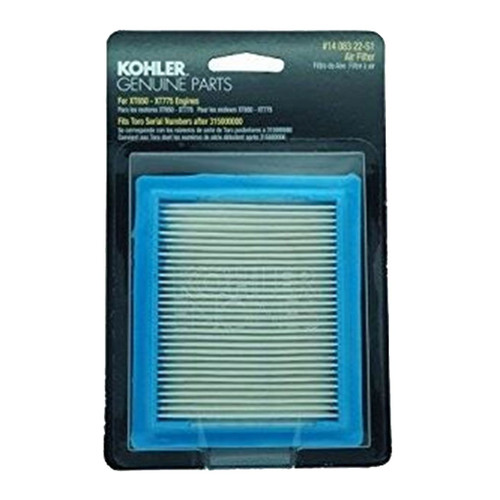 Kohler Element: Air Filter 14 083 22-S Image 1