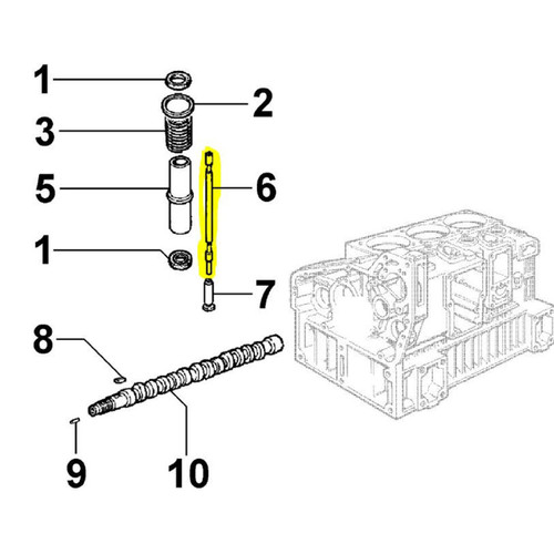KOHLER ED0014102110-S - PUSHROD COMPLETE -image3