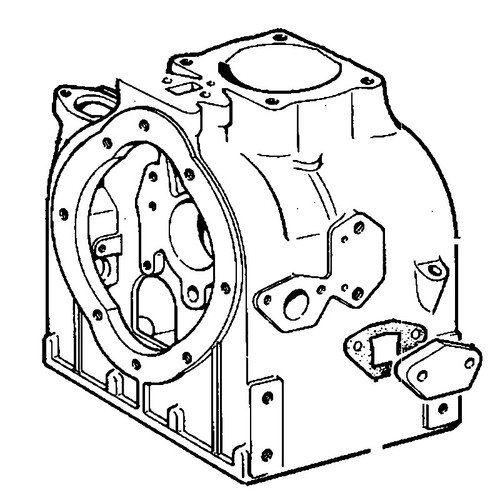KOHLER ED0015106680-S - CRANKCASE (Authentic OEM Part)
