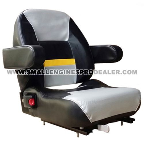 HUSTLER SEAT W/ ISOLATOR 605812 - Image 1