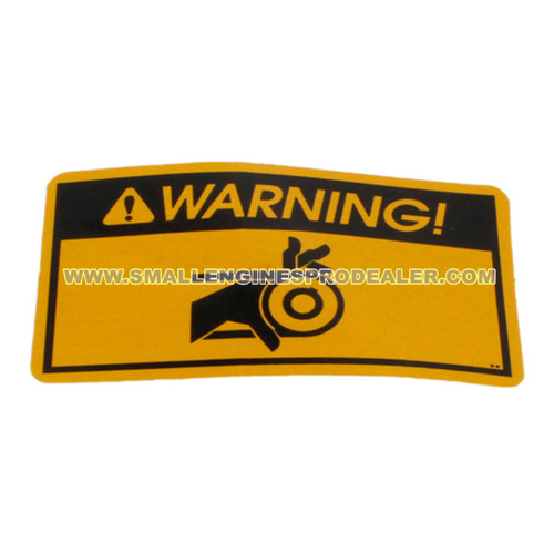 HUSTLER DECAL BELT & PULLEY 727453 - Image 1