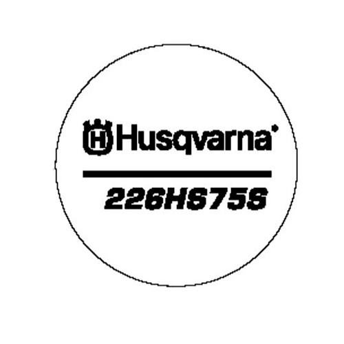 HUSQVARNA Labelrecoil 528050801 Image 1