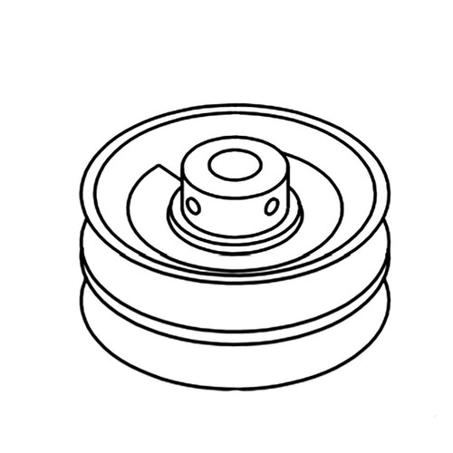 HUSTLER 520353 - PTED B PULLEY 008565 - HUSTLER MOWERS 520353