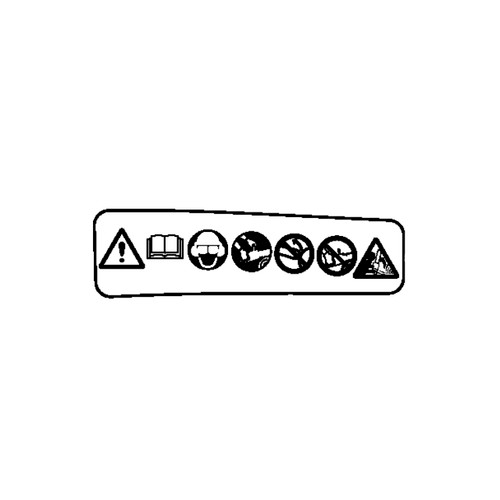 HUSQVARNA Label 544375001 Image 1