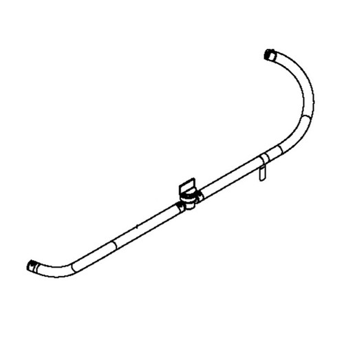 Husqvarna 586123903 - Fuel Hose Shut Off Assembly 10 10 - Original OEM part