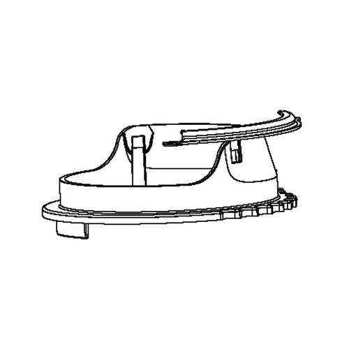 HUSQVARNA Chute Ratcheting Plas W/Groove 587238101 Image 1